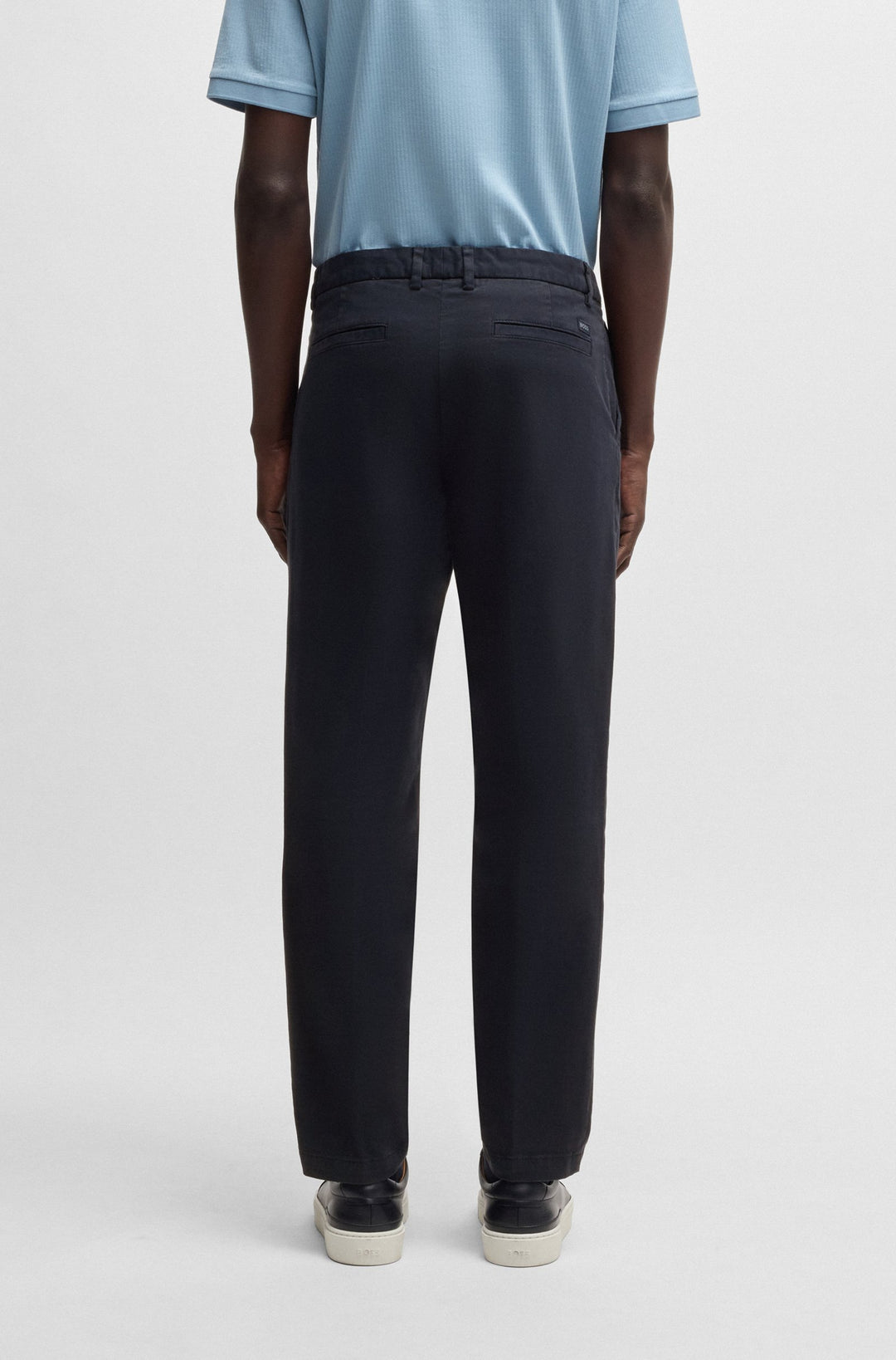 BOSS Trousers Regular Fit - H-KANE-PL 50524390- Concorde Fashion#color_navy-404