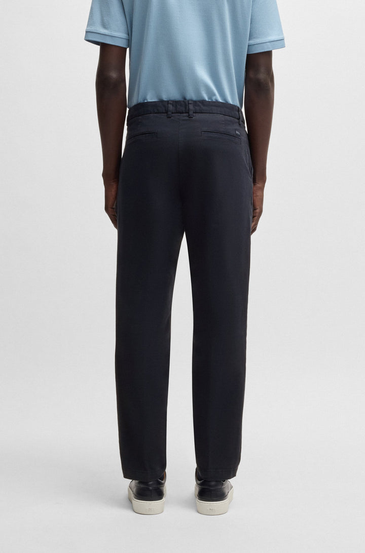 BOSS Trousers Regular Fit - H-KANE-PL 50524390- Concorde Fashion#color_navy-404