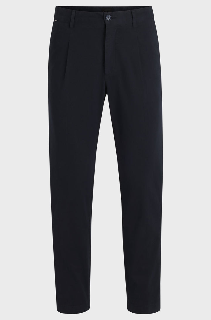 BOSS Trousers Regular Fit - H-KANE-PL 50524390- Concorde Fashion#color_navy-404