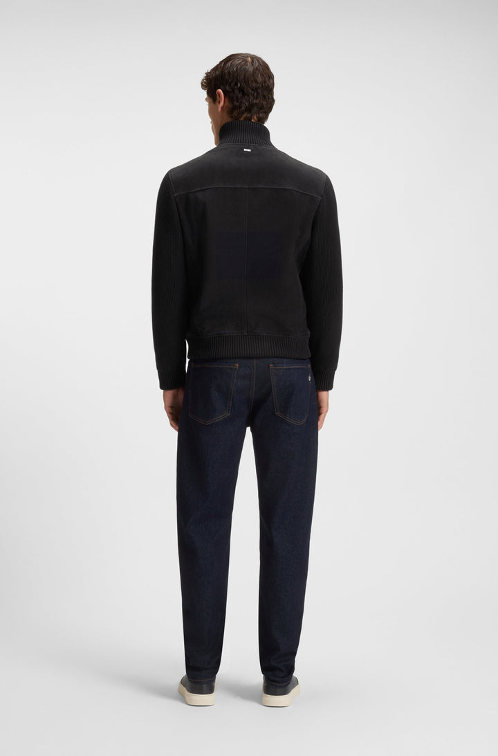 BOSS Casual Jackets Regular Fit - H-MAPARO 50547673- Concorde Fashion#color_navy-404