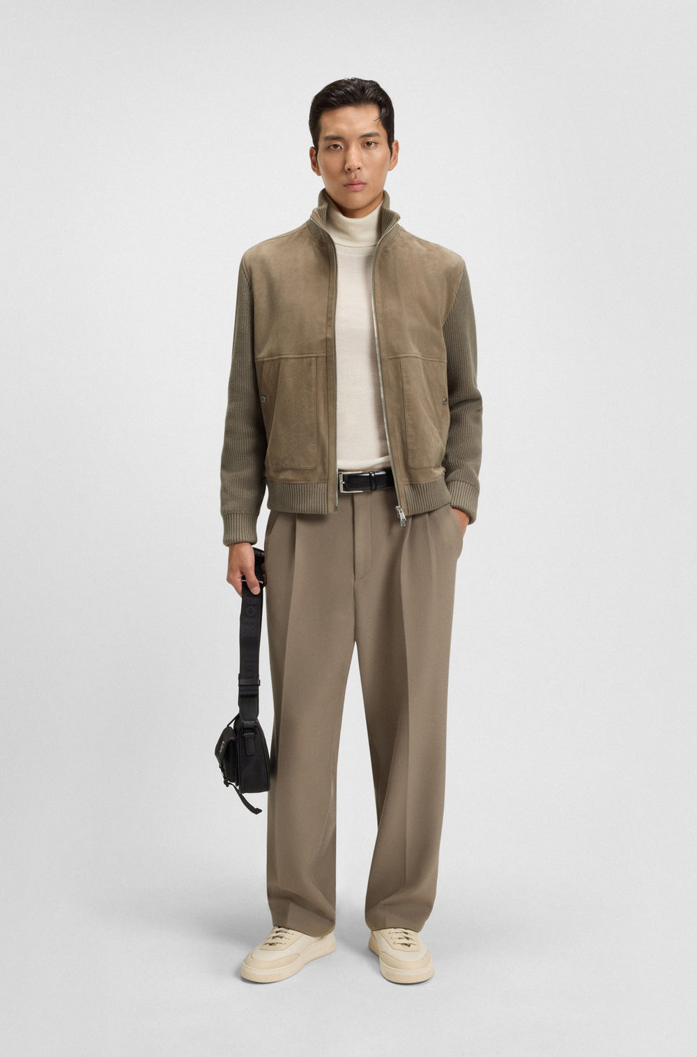 BOSS Casual Jackets Regular Fit - H-MAPARO 50547673- Concorde Fashion#color_brown-245