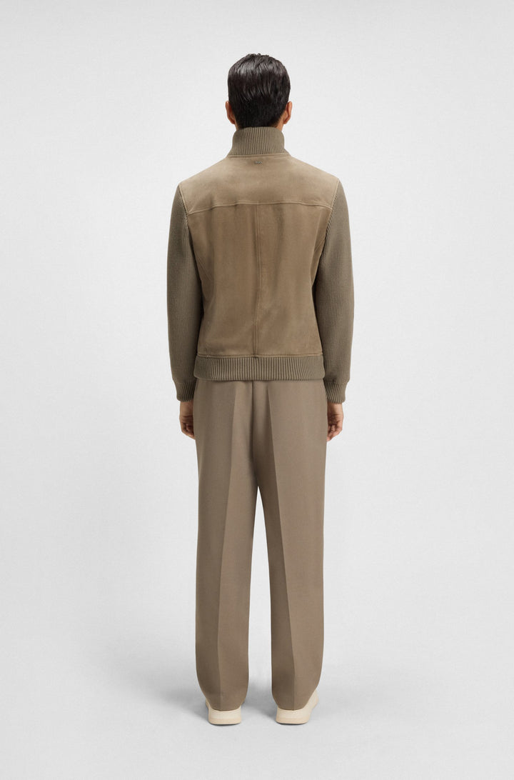 BOSS Casual Jackets Regular Fit - H-MAPARO 50547673- Concorde Fashion#color_brown-245