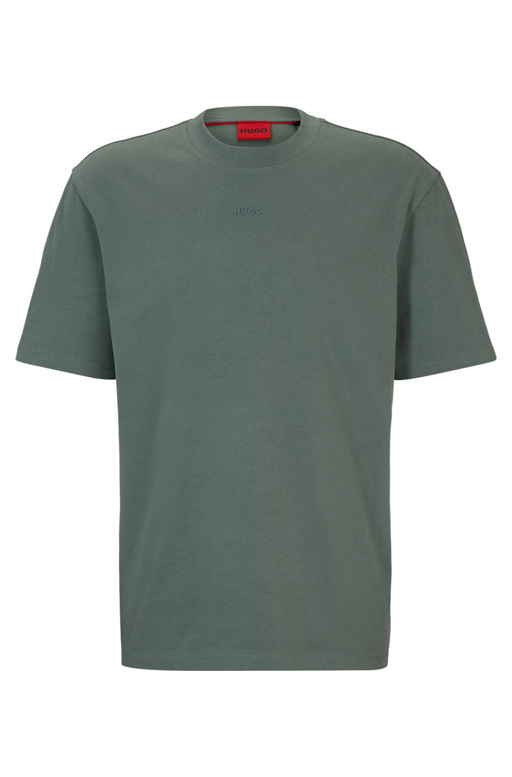 HUGO Relaxed Fit T-Shirts in Cotton - DAPOLINO 10248326 01-50488330- Concorde Fashion#color_green-307