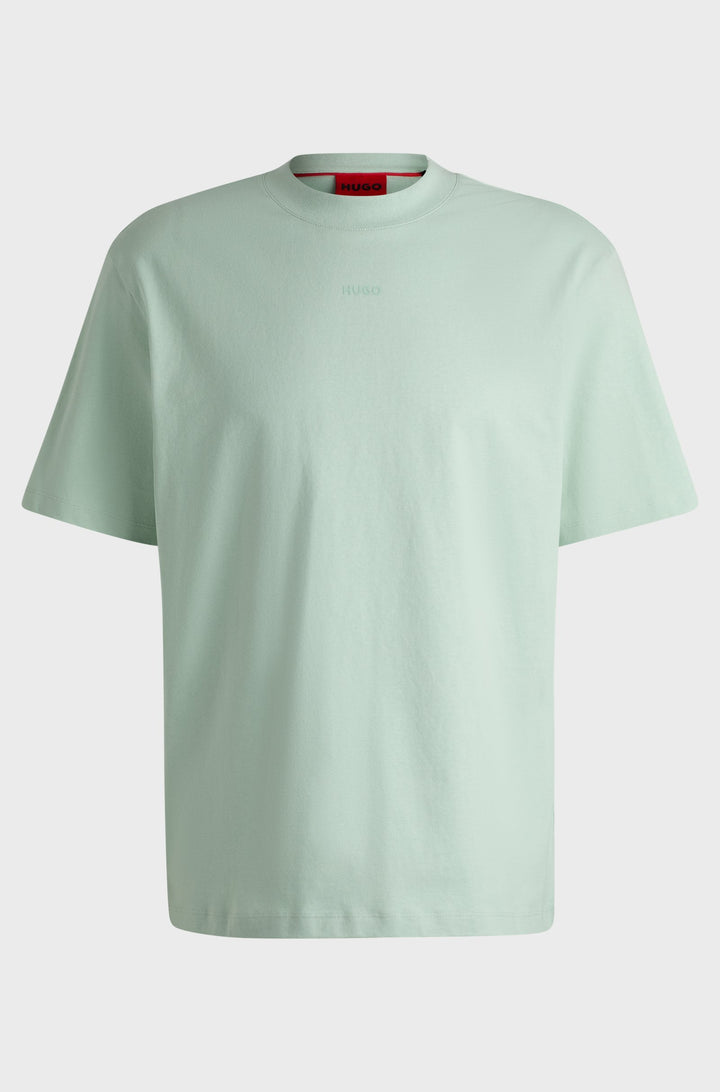 HUGO T-Shirts Relaxed Fit in Cotton - DAPOLINO 10248326 01-50488330- Concorde Fashion#color_green-332