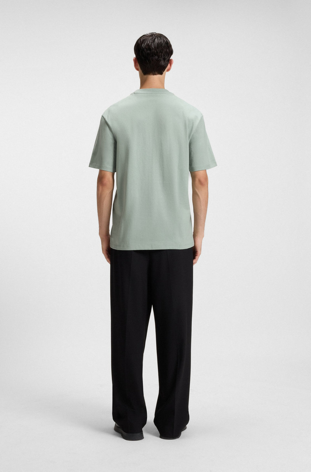 HUGO T-Shirts Relaxed Fit in Cotton - DAPOLINO 10248326 01-50488330- Concorde Fashion#color_green-338