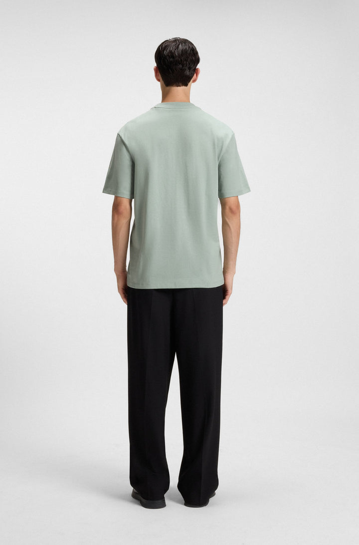 HUGO T-Shirts Relaxed Fit in Cotton - DAPOLINO 10248326 01-50488330- Concorde Fashion#color_green-338