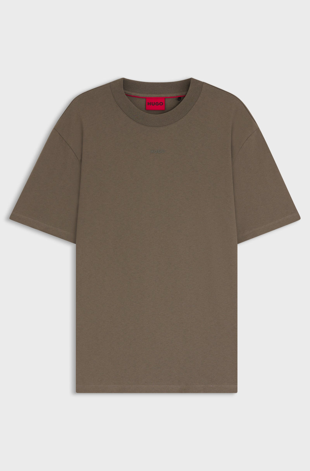 HUGO T-Shirts Relaxed Fit in Cotton - DAPOLINO 10248326 01-50488330- Concorde Fashion#color_grey-032