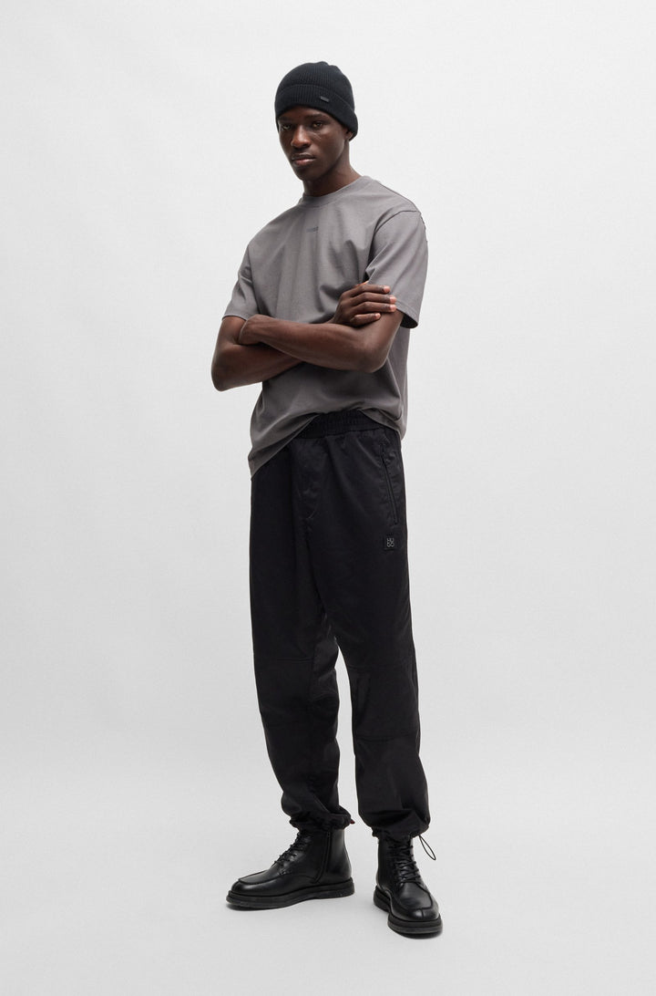 HUGO T-Shirts Relaxed Fit in Cotton - DAPOLINO 10248326 01-50488330- Concorde Fashion#color_grey-034