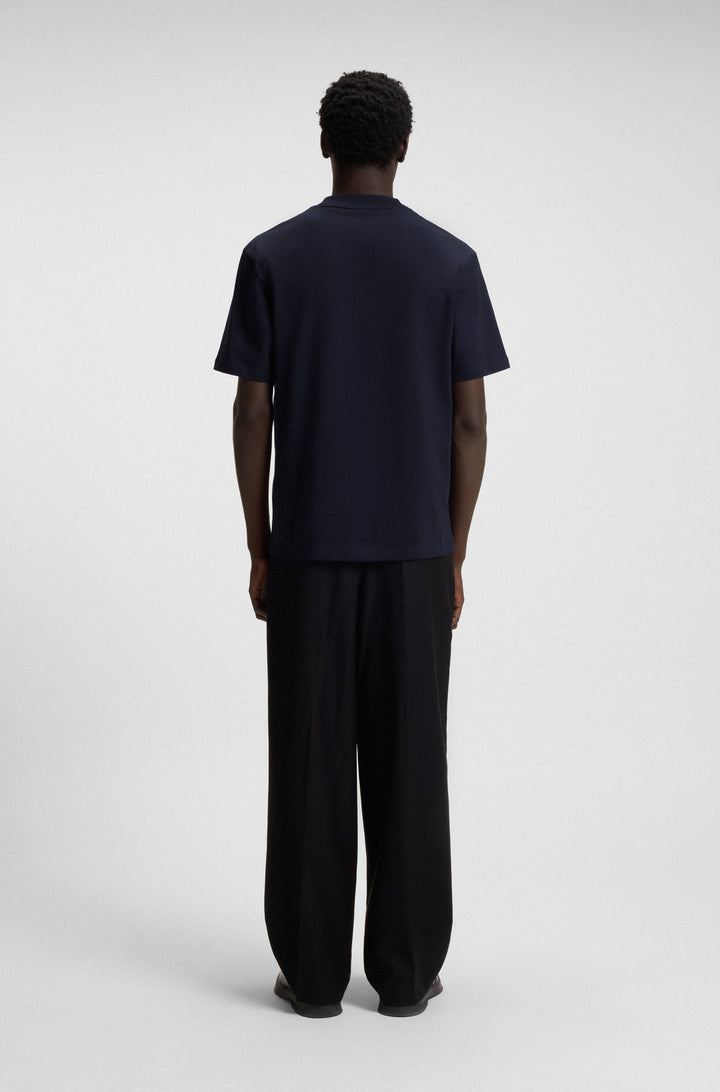 HUGO T-Shirts Relaxed Fit in Cotton - DAPOLINO 10248326 01-50488330- Concorde Fashion#color_navy-418