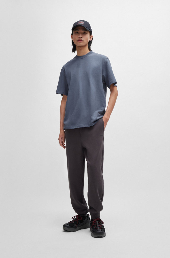 HUGO RED Relaxed Fit T-Shirts in Cotton - DAPOLINO 10248326 01-50488330- Concorde Fashion#color_blue-462