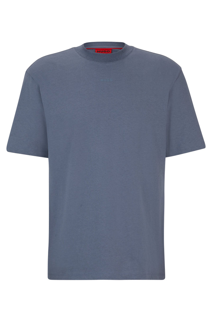 HUGO RED Relaxed Fit T-Shirts in Cotton - DAPOLINO 10248326 01-50488330- Concorde Fashion#color_blue-462