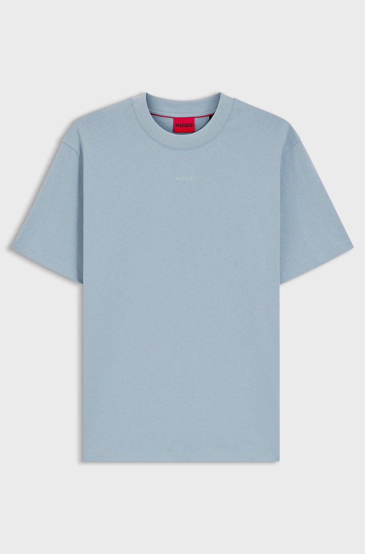 HUGO Relaxed Fit T-Shirts in Cotton - DAPOLINO 10248326 01-50488330- Concorde Fashion#color_blue-483