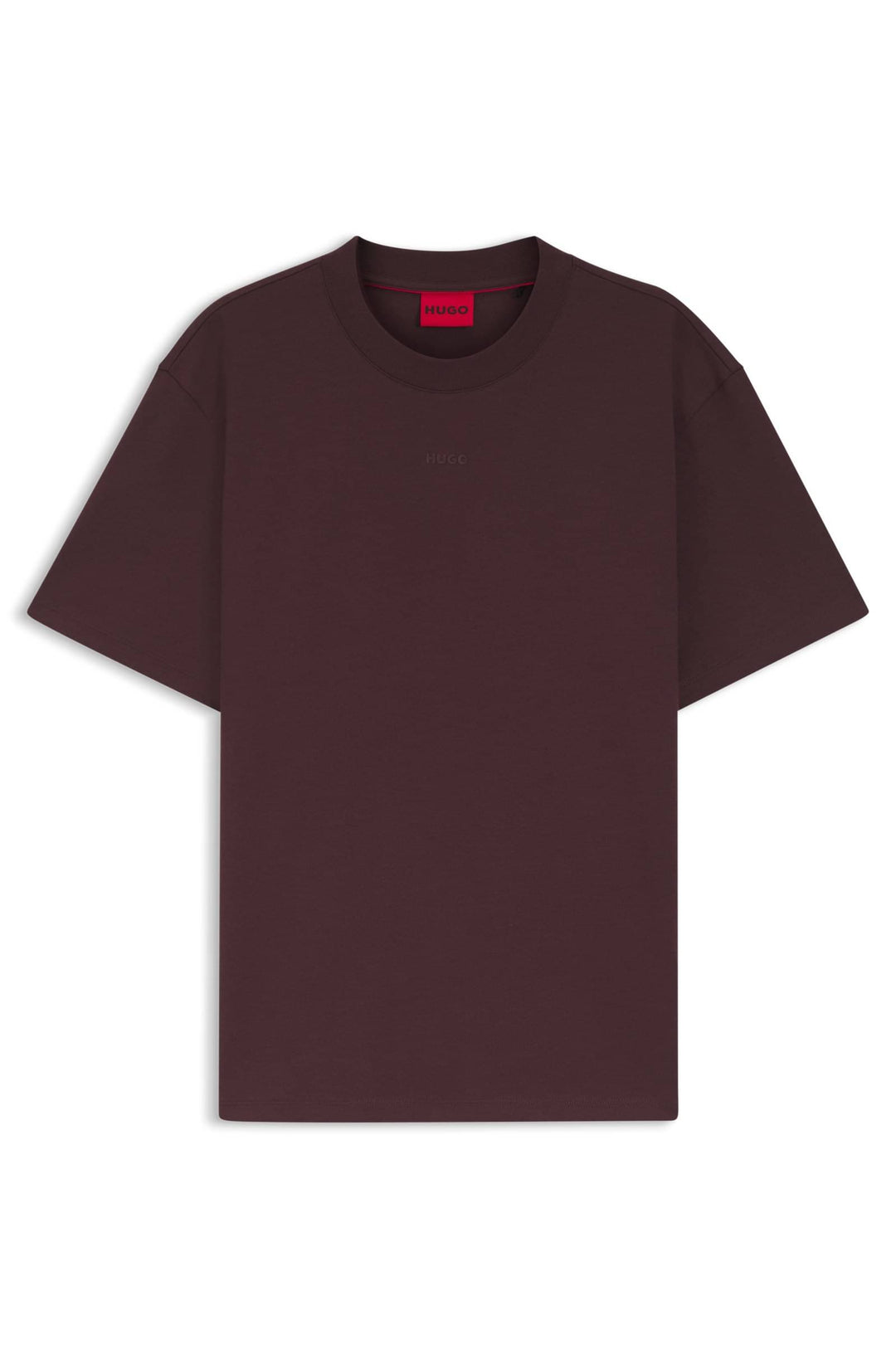 HUGO Relaxed Fit T-Shirts in Cotton - DAPOLINO 10248326 01-50488330- Concorde Fashion#color_brown-249