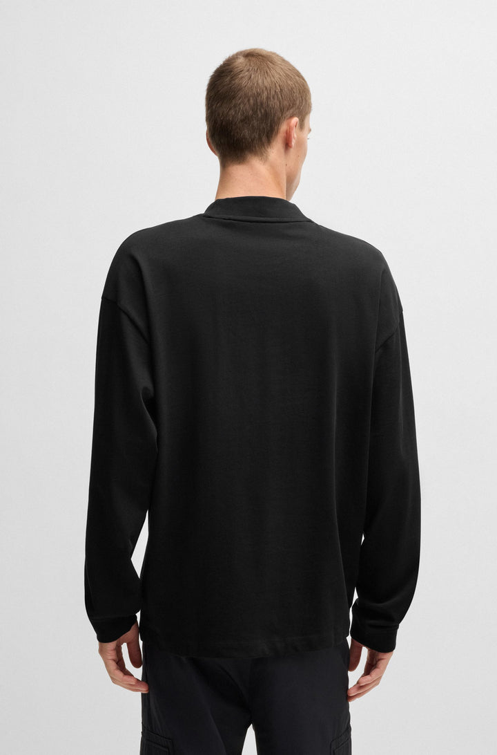 HUGO T-Shirts Relaxed Fit in Cotton - DAPOSO 10248326 01-50511029- Concorde Fashion#color_black-001