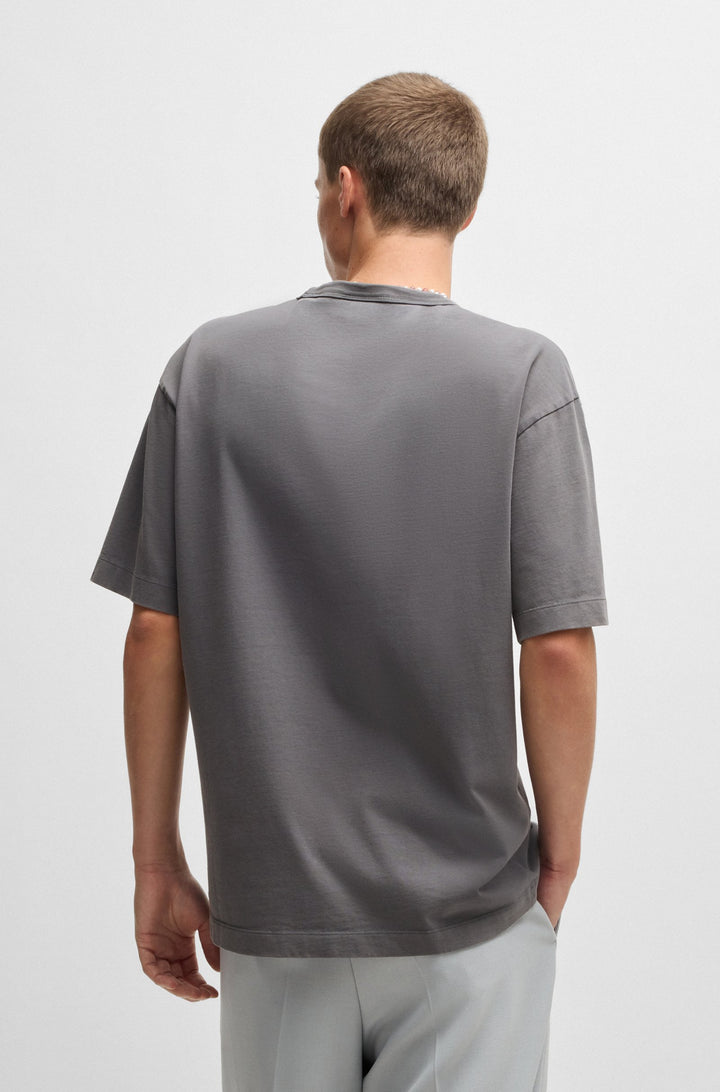 HUGO T-Shirts Relaxed Fit - DOCKU 50531739Concorde Fashion#color_grey-086