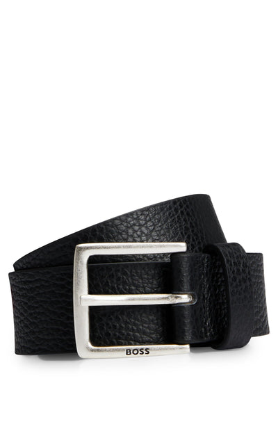 BOSS  Belts in Leather - RUMMI-GR_SZ35 10248353 01-50512758- Concorde Fashion#color_black-001