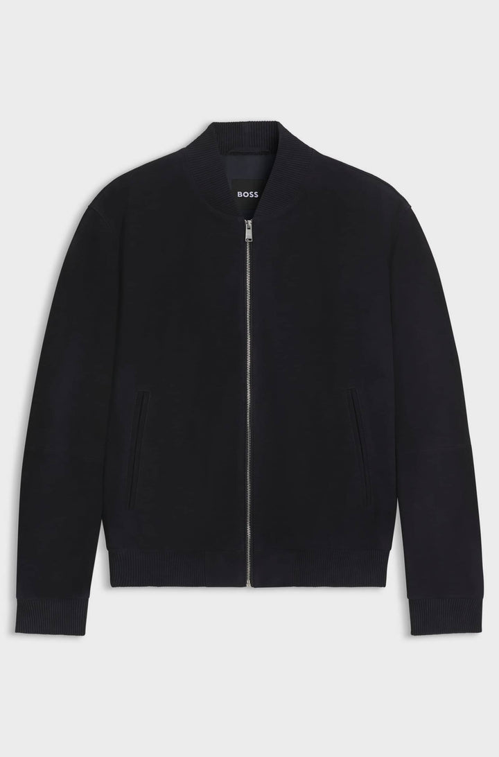 BOSS Casual Jackets Regular Fit - H-MULLER 50543213- Concorde Fashion#color_navy-404