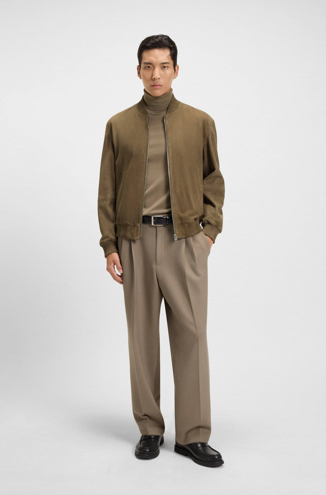 BOSS Casual Jackets Regular Fit - H-MULLER 50543213- Concorde Fashion#color_brown-245