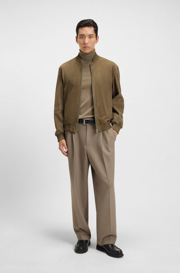 BOSS Casual Jackets Regular Fit - H-MULLER 50543213- Concorde Fashion#color_brown-245