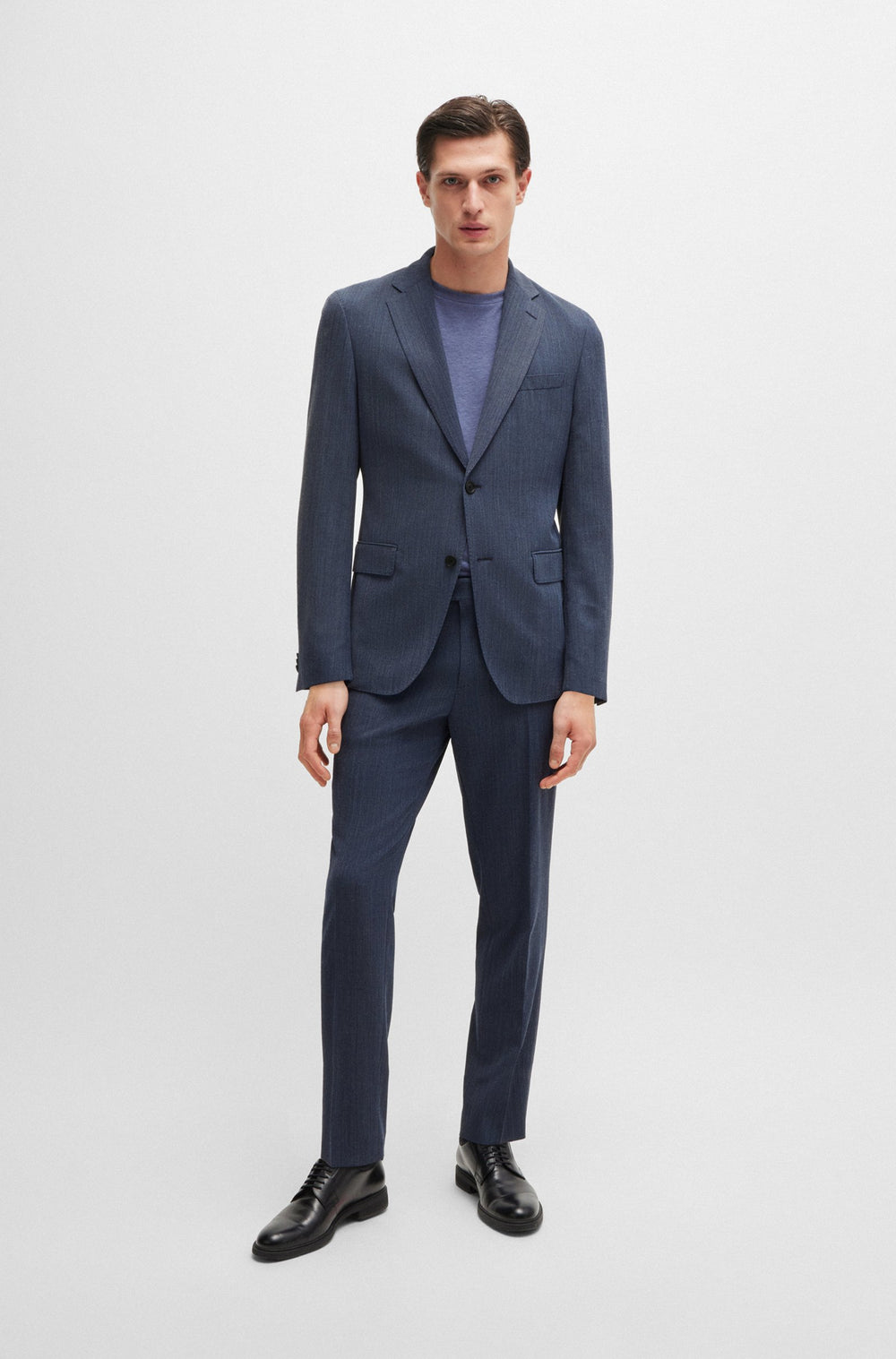 BOSS Suits Slim Fit in Nylon - P-HUGE-2PCS-242 10248486 01-50521666- Concorde Fashion#color_navy-404