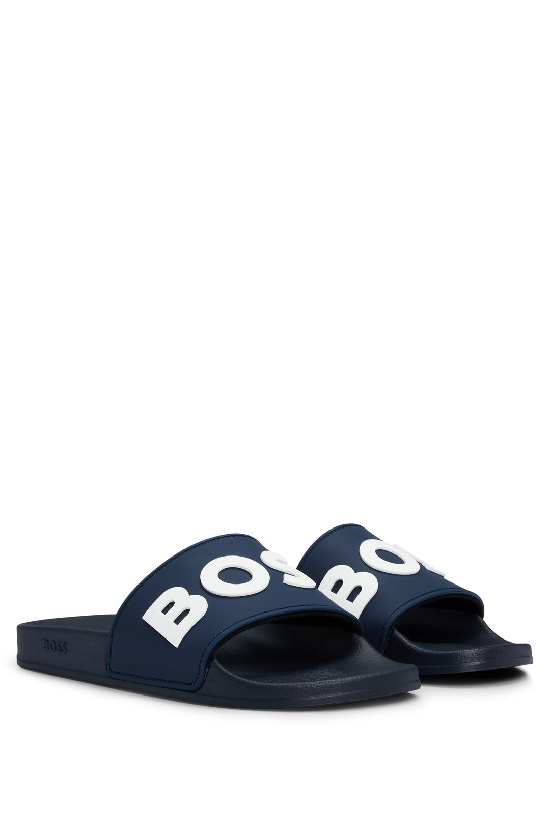 BOSS Sandals  in Artificial Leather - KIRK_SLID_RBLG_N 10248517 01-50498241- Concorde Fashion#color_navy-405