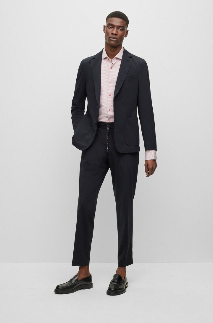 BOSS Regular Fit Casual Shirts in Cotton Mix - H-JOE-SPREAD-C1-222 10248518 01-50490010- Concorde Fashion#color_pink-692