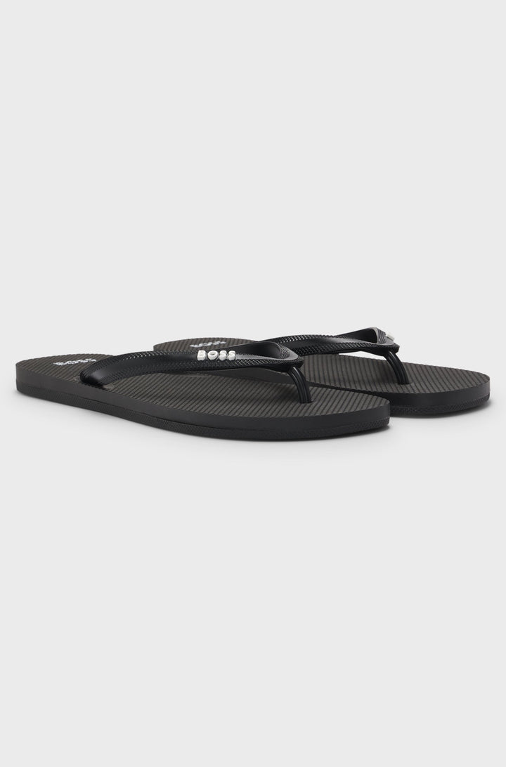 BOSS Slippers  - TRACY_THNG_RBLG_N 50498208- Concorde Fashion#color_black-001