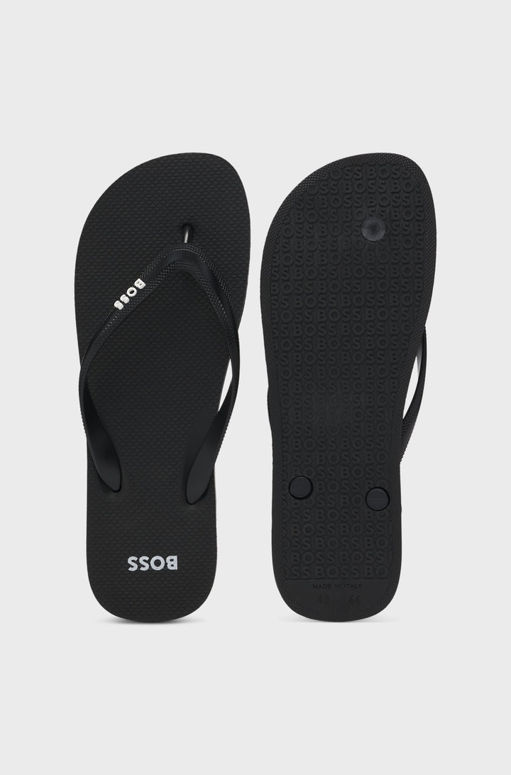 BOSS Slippers  - TRACY_THNG_RBLG_N 50498208- Concorde Fashion#color_black-001