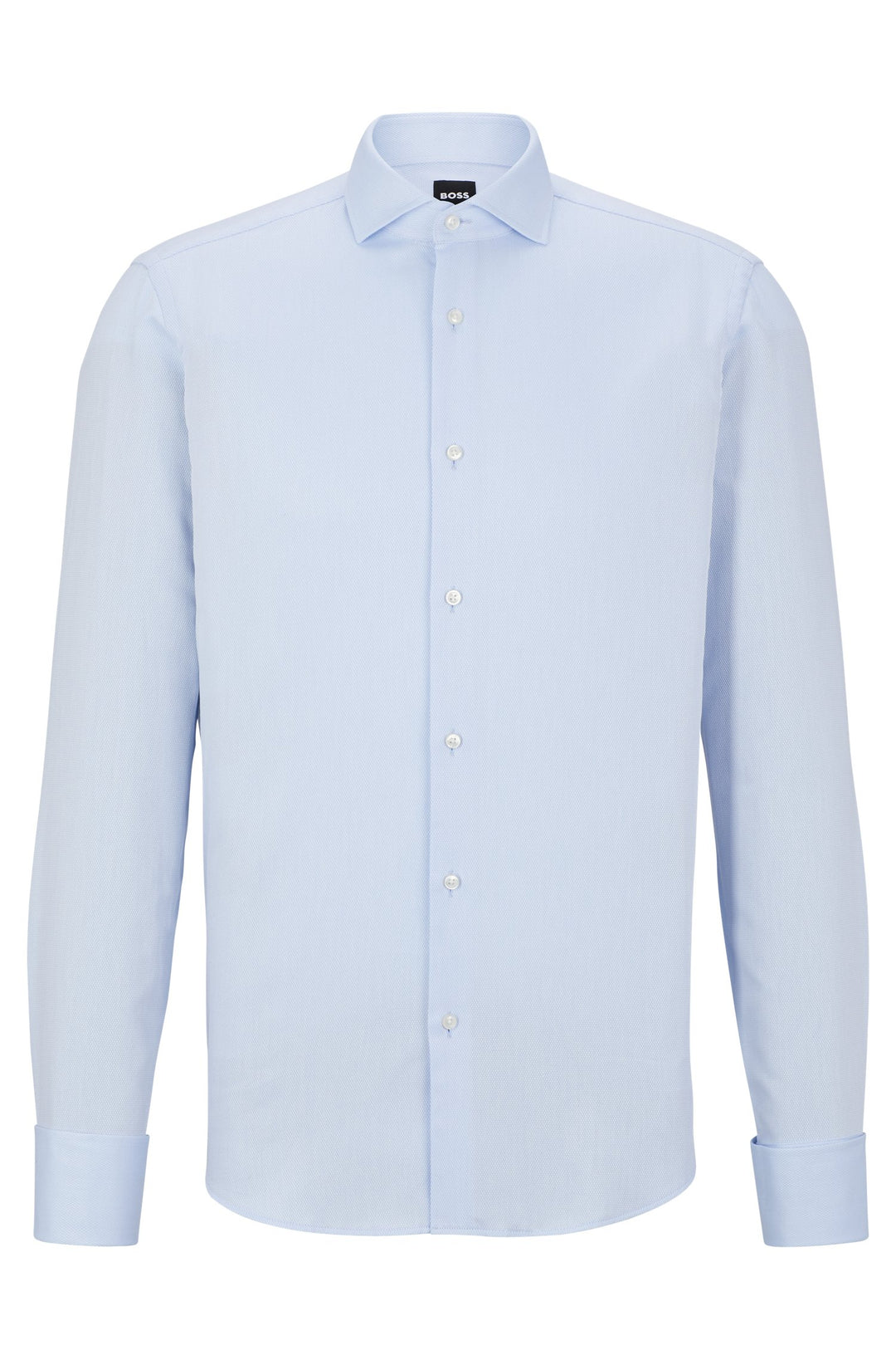 BOSS Regular Fit Casual Shirts in Cotton - H-JOE-SPREAD-DC-214 10248554 01-50490142- Concorde Fashion#color_blue-450