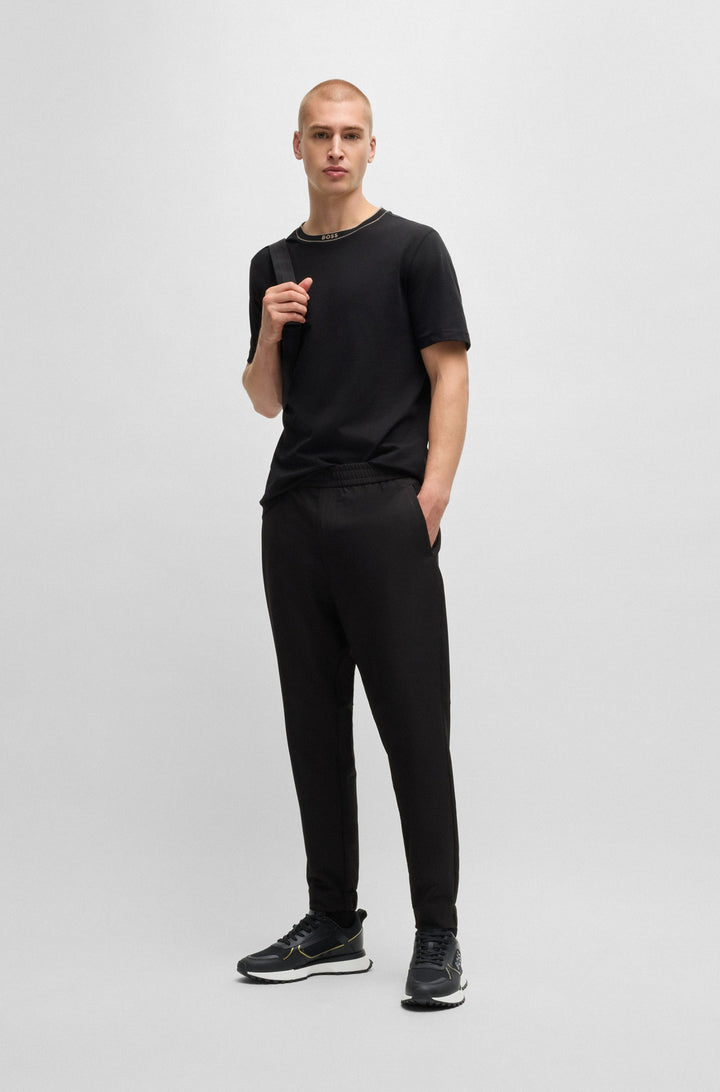 BOSS Sneakers  in Polyester - JONAH_RUNN_MERBL 10248594 01-50521976- Concorde Fashion#color_black-009