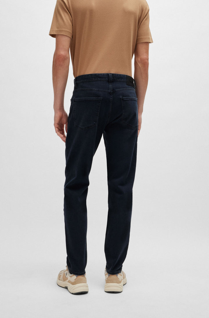 BOSS Jeans Regular Fit in Cotton Mix - C-RE.MAINE 10248718 01-50522489- Concorde Fashion#color_navy-405