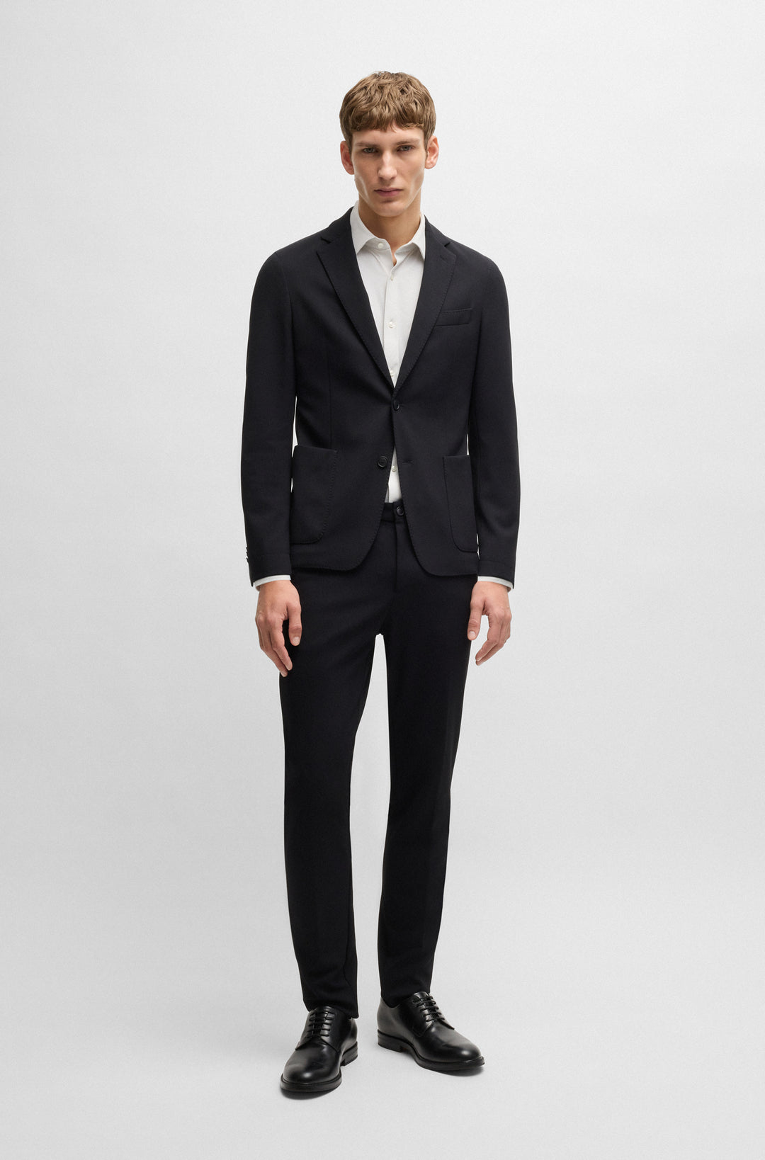 BOSS Formal Shirts Slim Fit in synthetic - P-HANK-KENT-C1-222 10248733 01-50533395- Concorde Fashion#color_beige-275