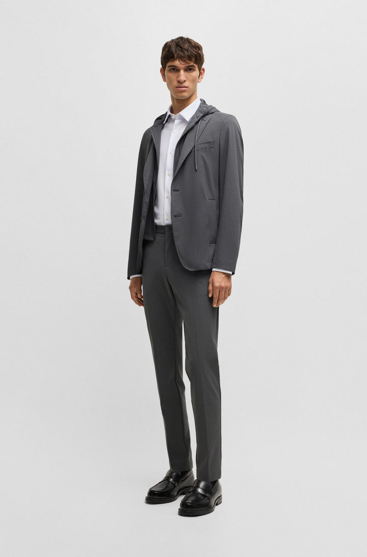 BOSS Blazers  in synthetic - P-HANRY-J-HD-WG-251 10248852 01-50535058- Concorde Fashion#color_silver-041