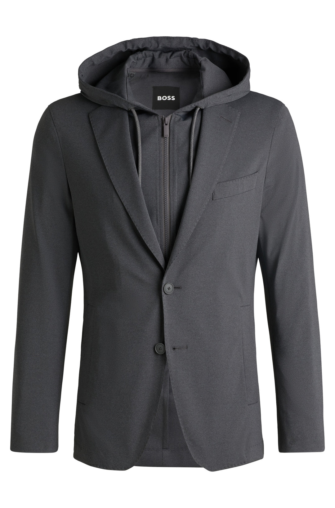 BOSS Blazers  in synthetic - P-HANRY-J-HD-WG-251 10248852 01-50535058- Concorde Fashion#color_silver-041