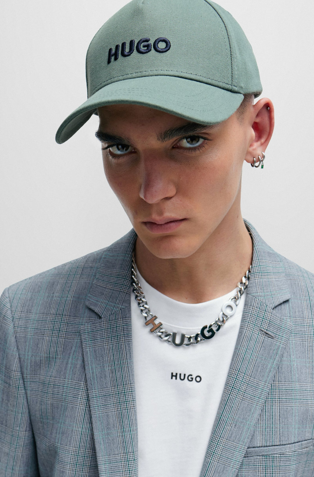 HUGO RED  Hats in Cotton - JUDE-BL 10248871 01-50496033- Concorde Fashion#color_green-307
