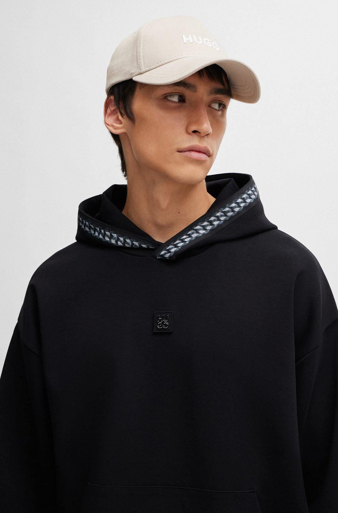 HUGO RED  Hats in Cotton - JUDE-BL 10248871 01-50496033- Concorde Fashion#color_grey-055