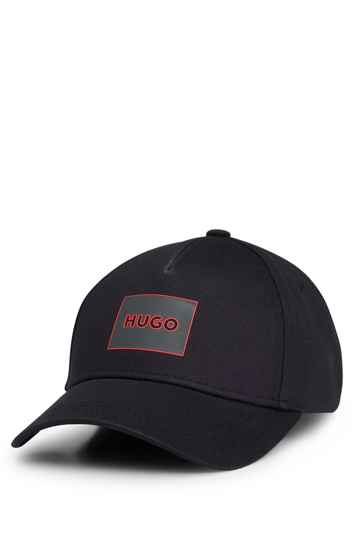 HUGO Hats in Cotton - JUDE-PL 10248871 01-50506053- Concorde Fashion#color_black-001