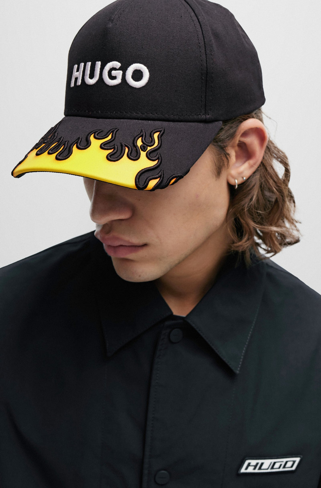 HUGO Hats in Cotton - JAD-PP 10248871 01-50506202- Concorde Fashion#color_black-001