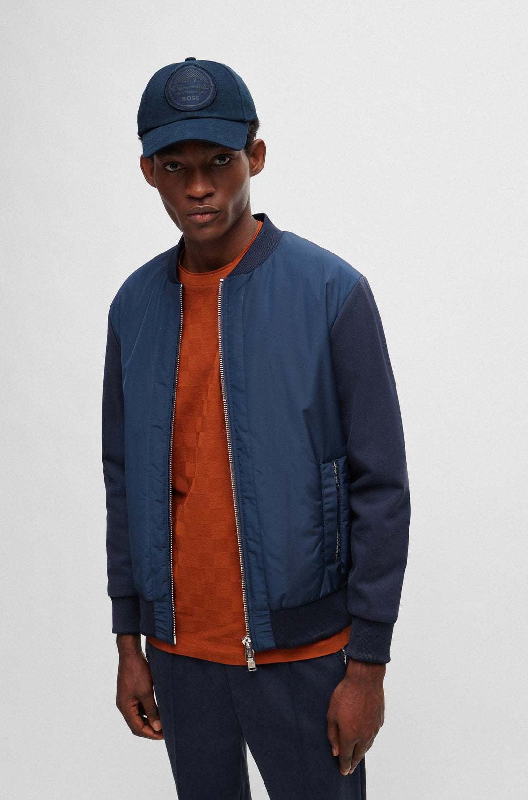 BOSS  Hats in Cotton - SIRAS_PS 10248871 01-50509029- Concorde Fashion#color_navy-404