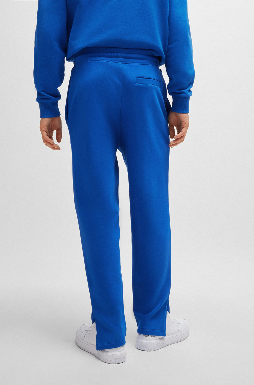 HUGO Jogging Pants Loose Fit in Cotton - NASSOLMY 10249110 01-50516968- Concorde Fashion#color_blue-493