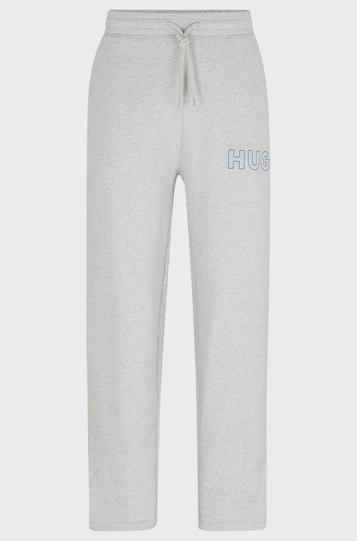 HUGO Jogging Pants Loose Fit in Cotton - NASSOLMY 10249110 01-50516968- Concorde Fashion#color_grey-082