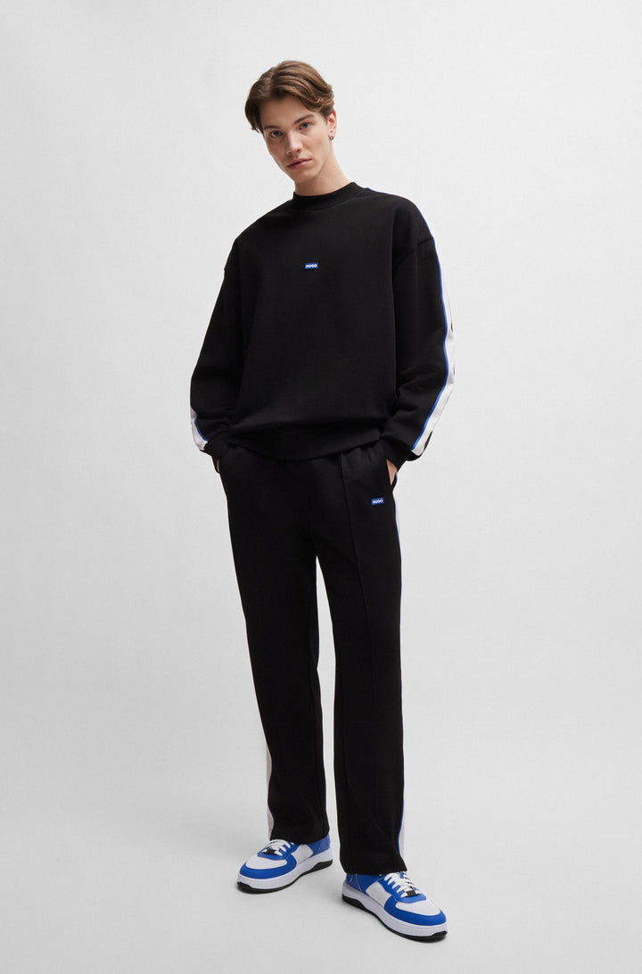 HUGO Sweatshirts Regular Fit in Cotton - NIOLE 10249110 01-50516991- Concorde Fashion#color_black-001