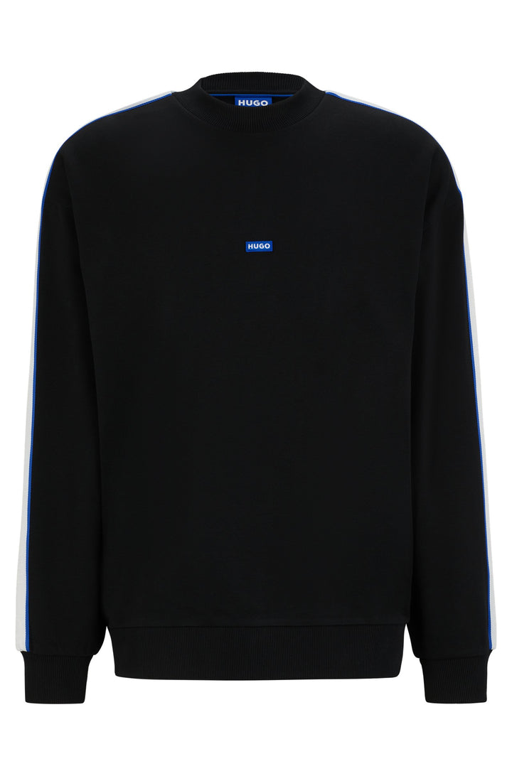 HUGO Sweatshirts Regular Fit in Cotton - NIOLE 10249110 01-50516991- Concorde Fashion#color_black-001
