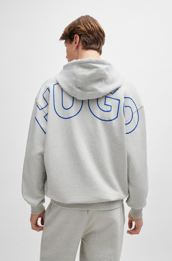 HUGO Hoodies Loose Fit in Cotton - NILOPEL 10249110 01-50516997- Concorde Fashion#color_grey-082
