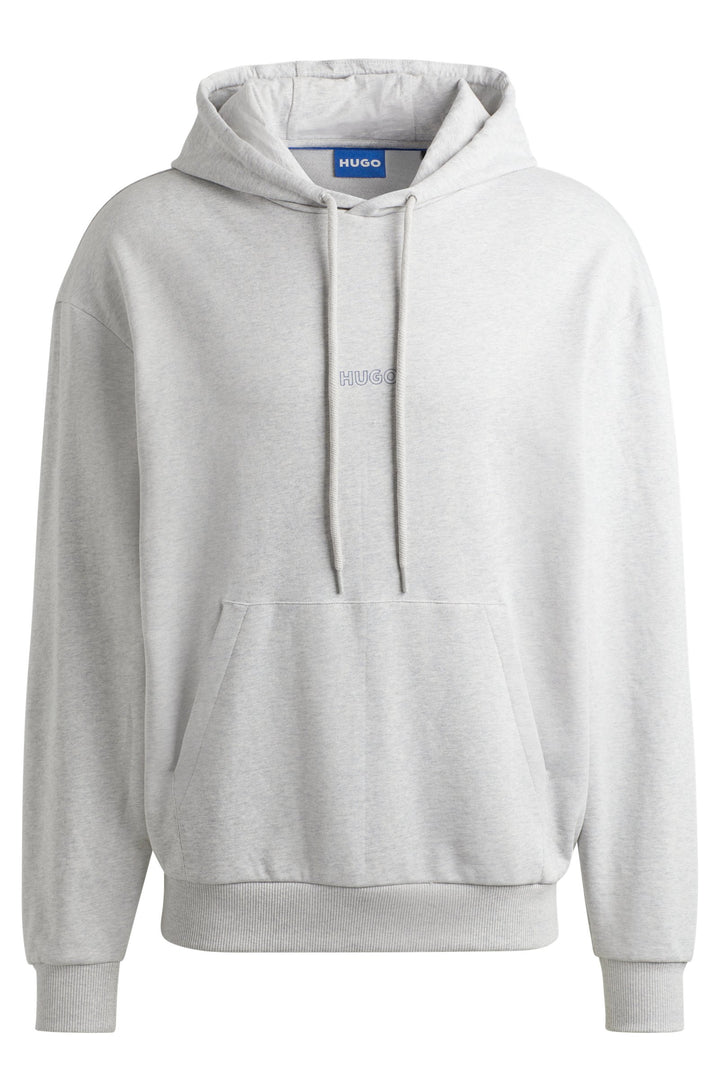 HUGO Hoodies Loose Fit in Cotton - NILOPEL 10249110 01-50516997- Concorde Fashion#color_grey-082