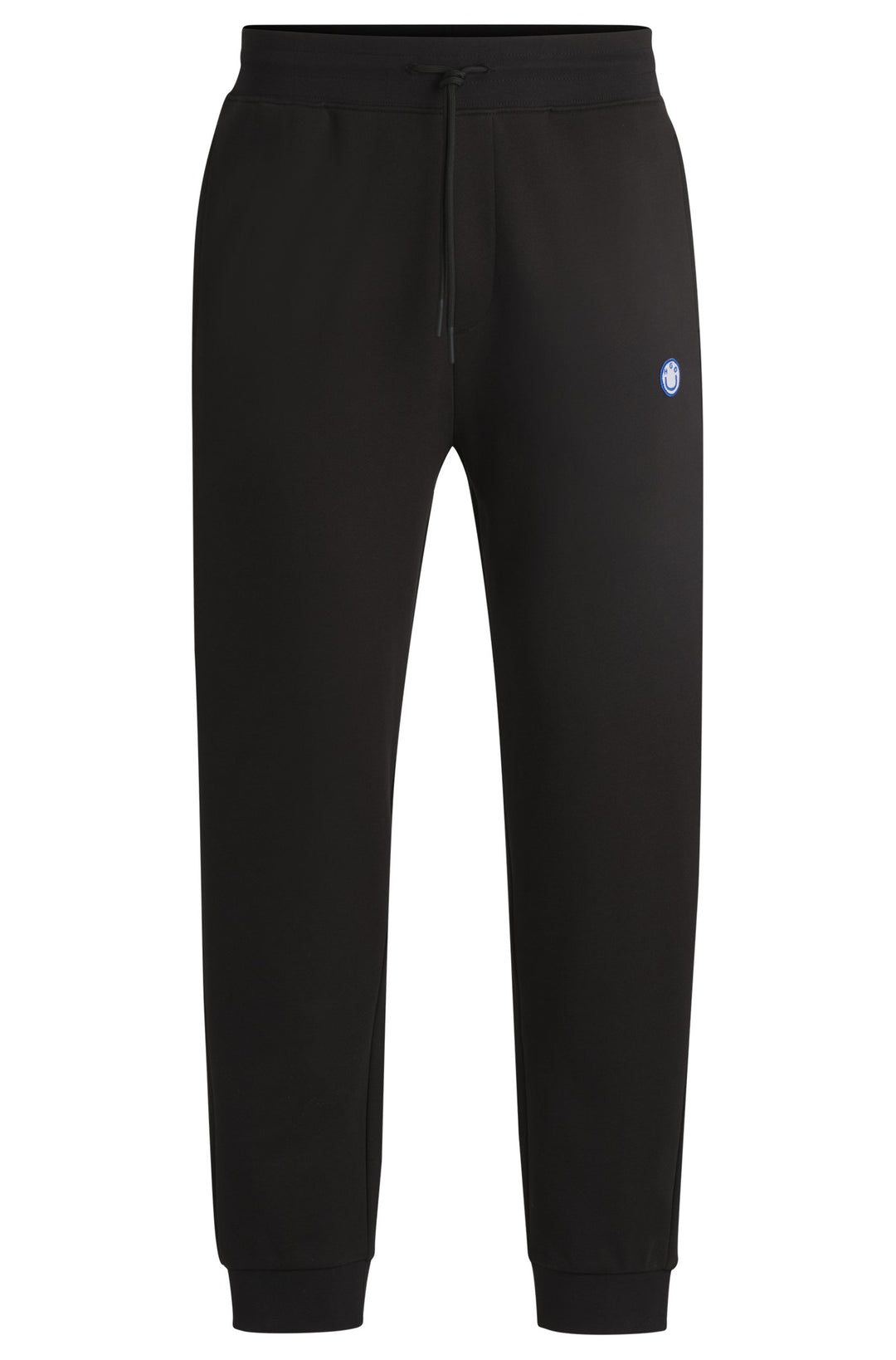 HUGO Jogging Pants Regular Fit in Cotton - NOMPIO 10249110 01-50522360- Concorde Fashion#color_black-001