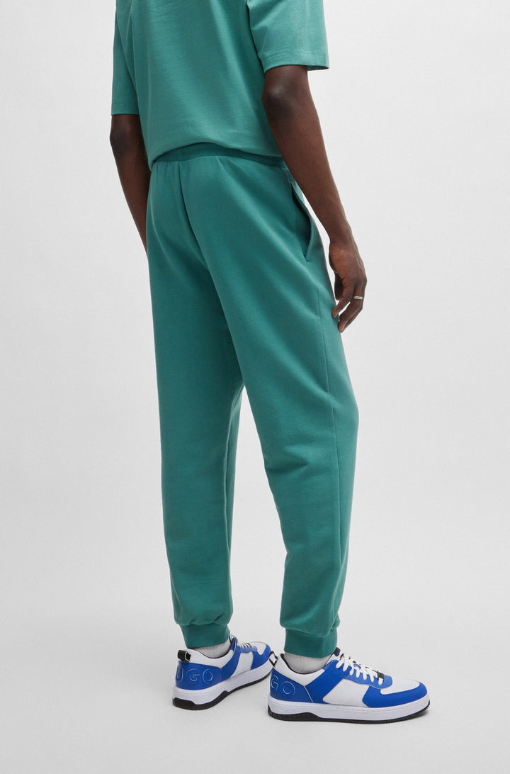 HUGO Jogging Pants Regular Fit in Cotton - NOMPIO 10249110 01-50522360- Concorde Fashion#color_green-313