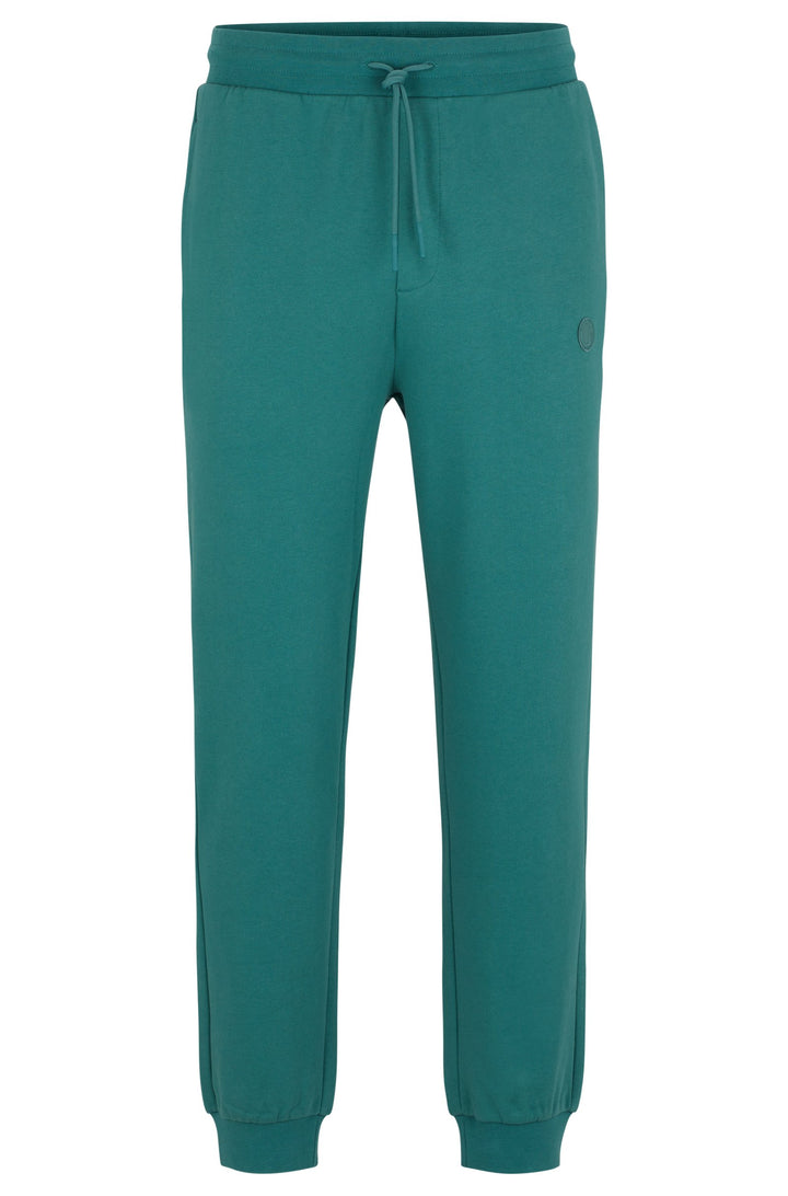 HUGO Jogging Pants Regular Fit in Cotton - NOMPIO 10249110 01-50522360- Concorde Fashion#color_green-313
