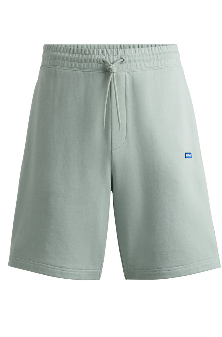HUGO Shorts Regular Fit in Cotton - NASENSIO 10249110 01-50522364- Concorde Fashion#color_green-338