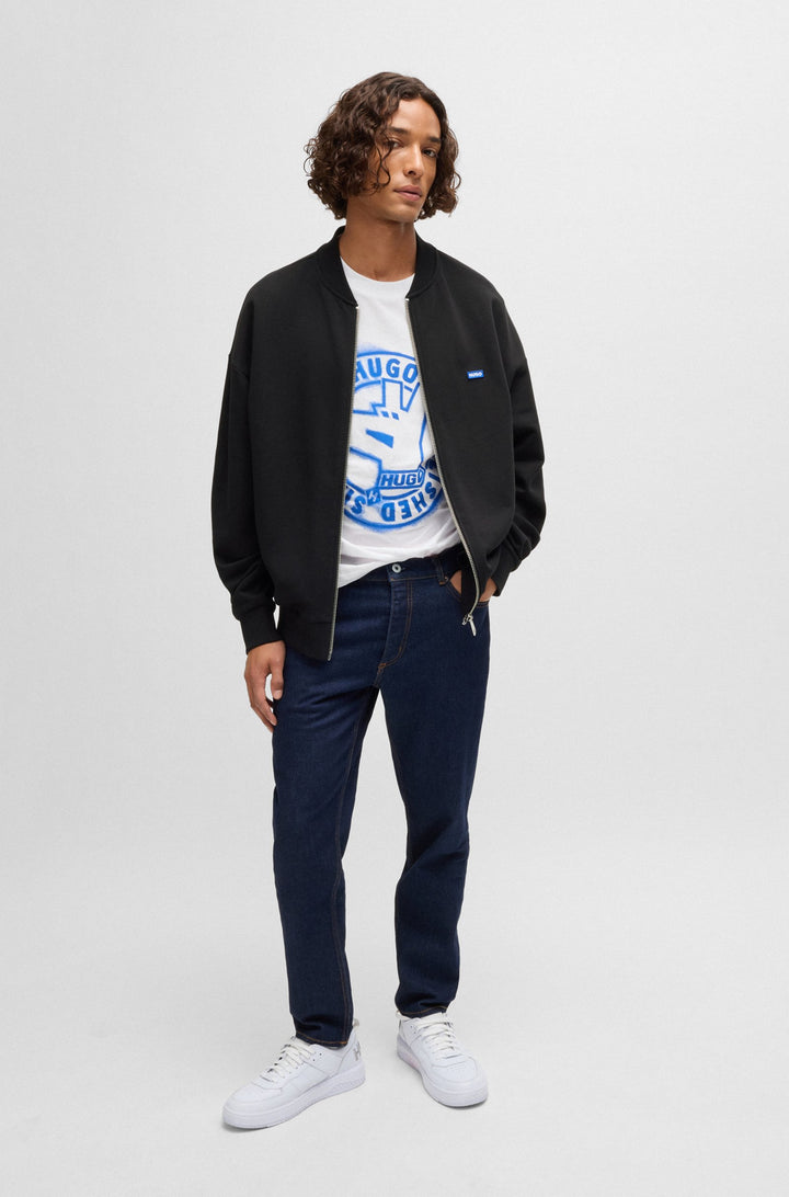 HUGO Sweatshirts  in Cotton - NARANE 10249110 01-50522366- Concorde Fashion#color_black-001